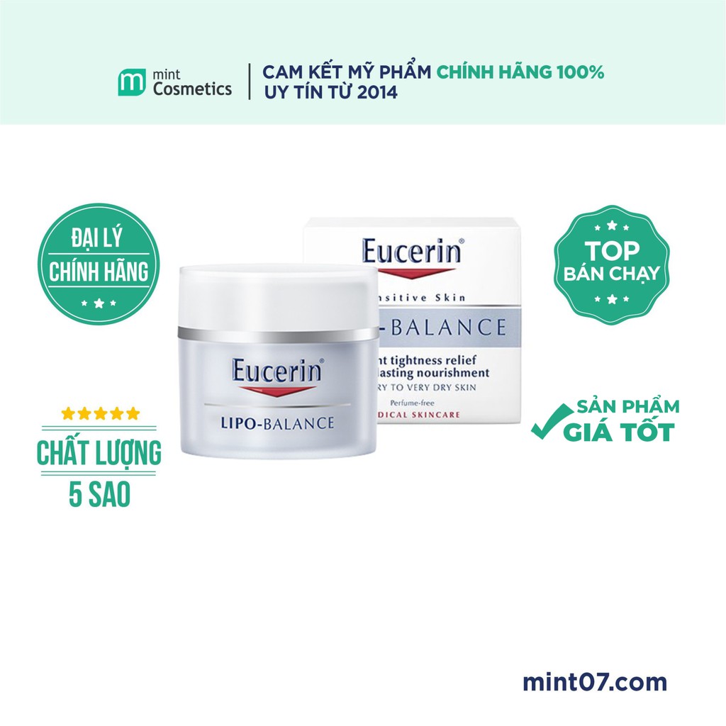 Kem Dưỡng Eucerin Lipo Balance 50ml