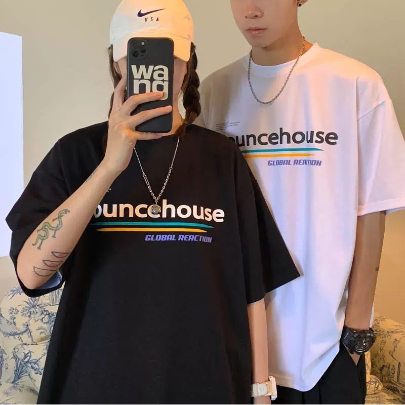 Áo thun Tay lỡ unisex Bouncehouse