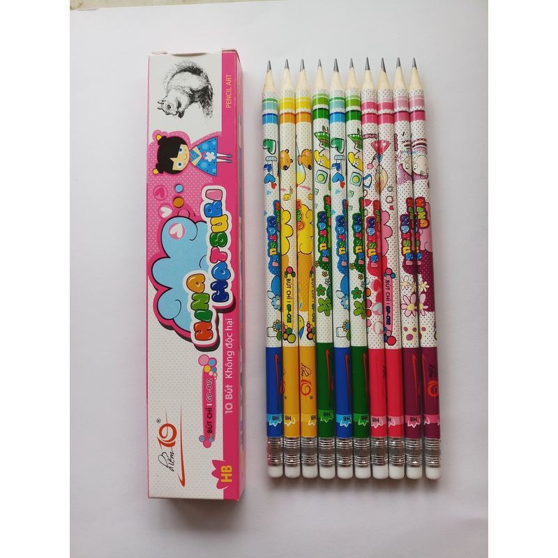 BÚT CHÌ GỖ TP-GP012 HỘP 10  cây