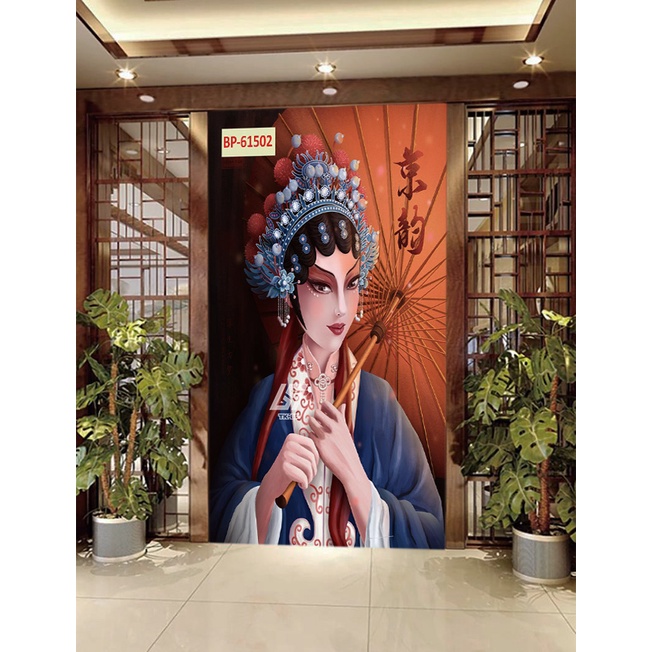 Tranh lụa 3D Góc Phố Hongkong trung quốc