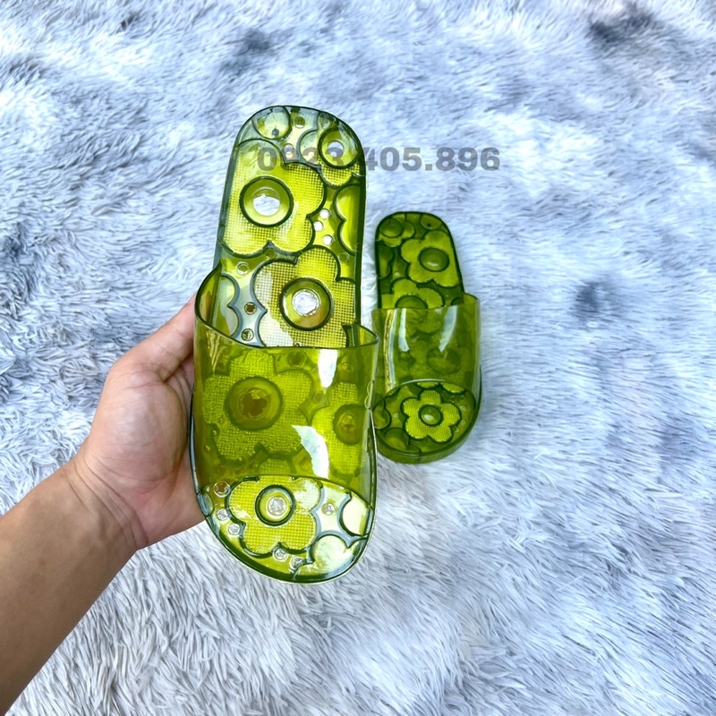 Dép đi trong nhà tắm, dép nhựa đi trong nhà vệ sinh, văn phòng kiểu dáng hàn quốc - hàng loại 1