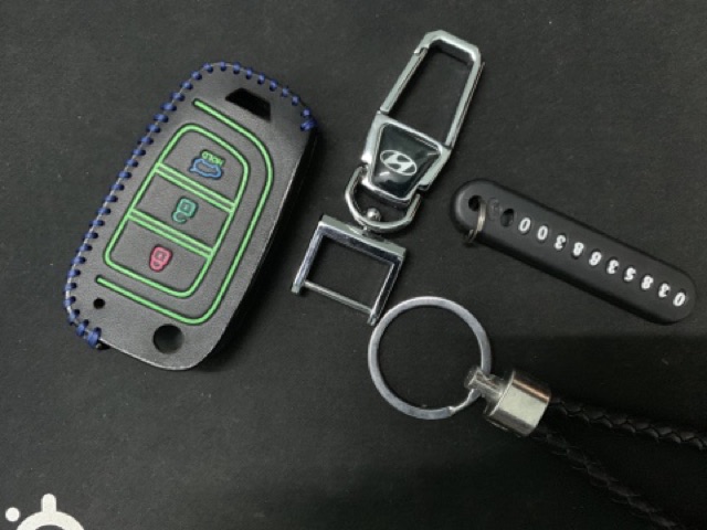 Bao da chìa khoá Hyundai Accent số sàn