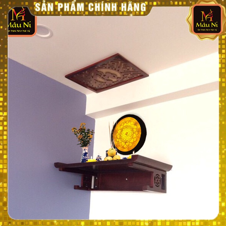 ĐÈN HOA SEN Phòng Thờ Siêu Đẹp Gắn Tường, đường kính 30cm, MÂU NI [rất đẹp sáng rực bàn thờ]