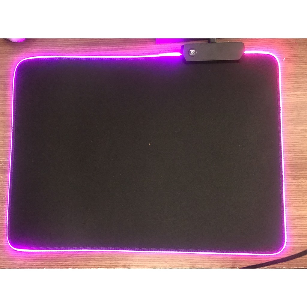 Bàn di chuột, Pad chuột Gaming led RGB 35 x 25cm NEW