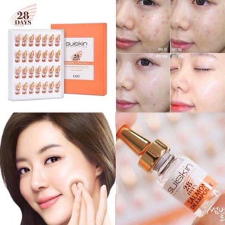 Tinh chất Serum tế bào gốc trứng cá hồi salmon DN Ampoule Suiskin - Chính hãng