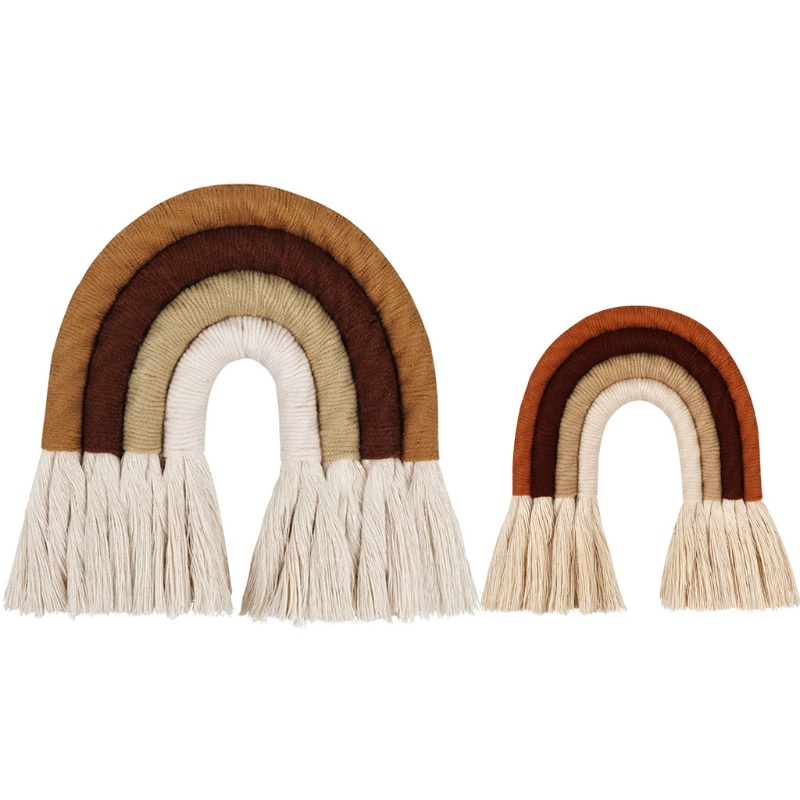 Phụ Kiện Cầu Vồng Treo Trang Trí Tường Phong Cách Boho