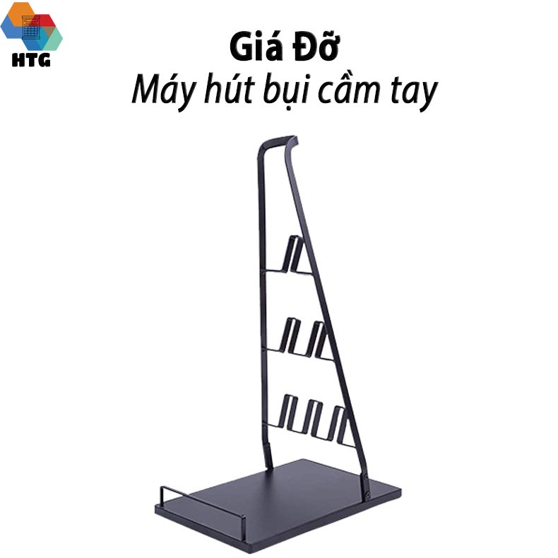 Giá đỡ máy hút bụi cầm tay kim loại khung chắc chắn, dùng cho máy hút bụi airbot và dibea, hàng chính hãng