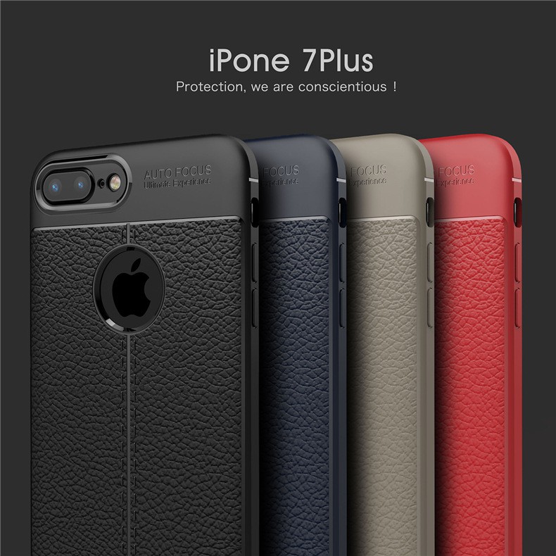 Ốp Lưng Da Tpu Cho Iphone7 Plus