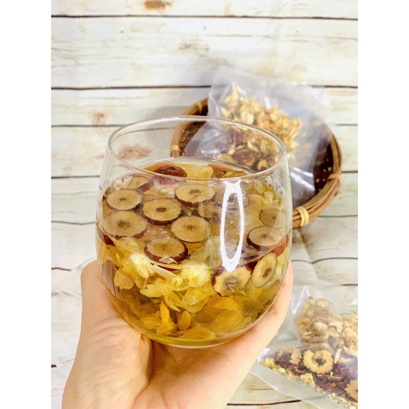 Sức Khỏe & Sắc Đẹp Trà Táo Đỏ Hoa Nhài Tự Nhiên | BigBuy360 - bigbuy360.vn