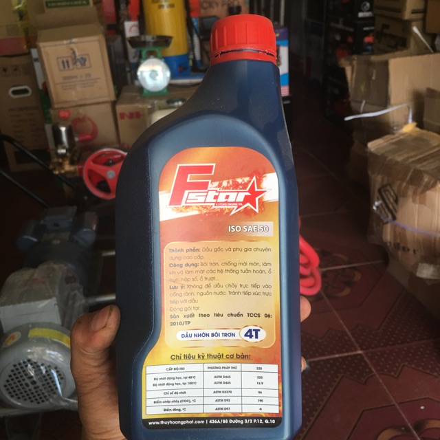 NHỚT 4 THÌ CHO ĐỘNG CƠ MÁY NỔ VÀ ĐẦU NÉN RỬA XE