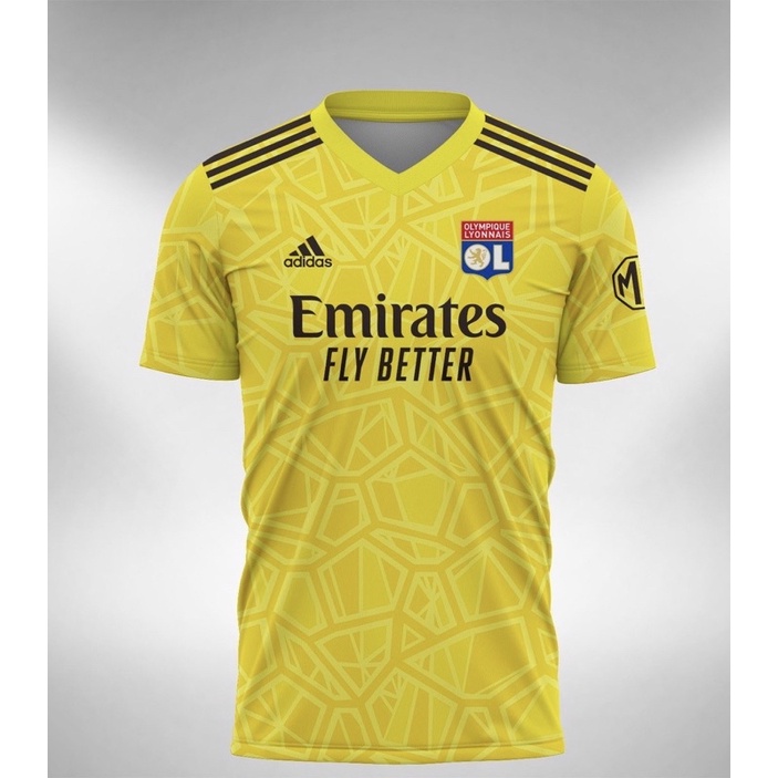 Áo Bóng Đá Lyon Home Jersey GK 2022-2023 Chất Lượng Cao