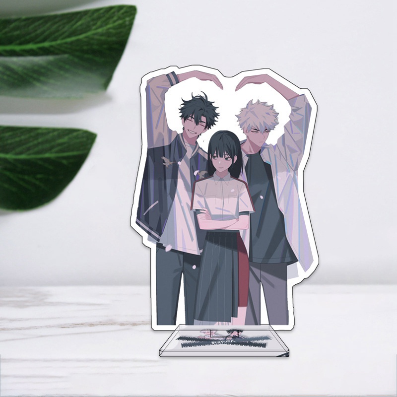 Mô hình nhân vật anime Link Click Time Agent Cheng Xiaoshi Lu Guang bằng acrylic để đứng bàn trang trí