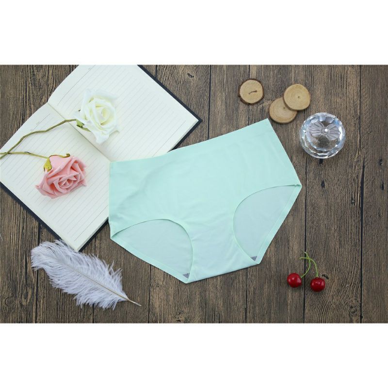  Quần Lót Nữ Đúc Su thun lạnh cao cấp không đường may mềm mại kháng khuẩn QL06 | BigBuy360 - bigbuy360.vn