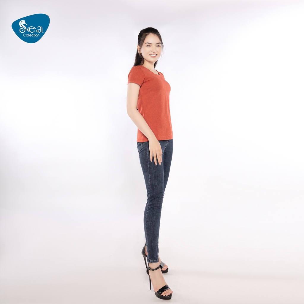 Áo Thun Nữ Cặp Logo Sea Collection 11730