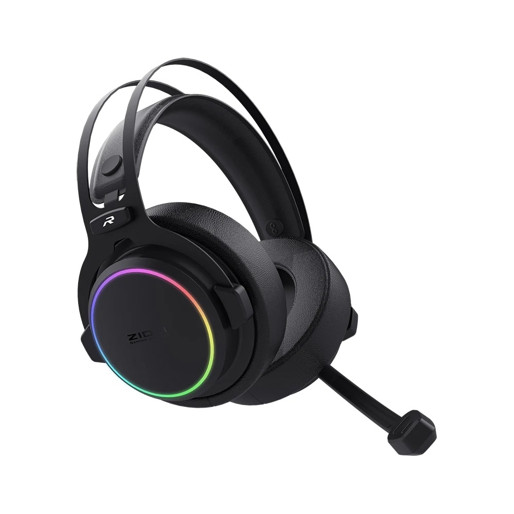 Tai nghe không dây Gaming ZIDLI FH1 ( 2.4G/ 7.1 &amp; RGB Real) - Bảo hành 12 tháng