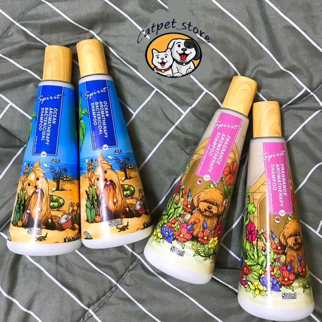 Sữa tắm chó mèo cao cấp SPIRIT,sữa tắm cho thú cưng hương nước hoa SPIRIT,lưu hương lâu.