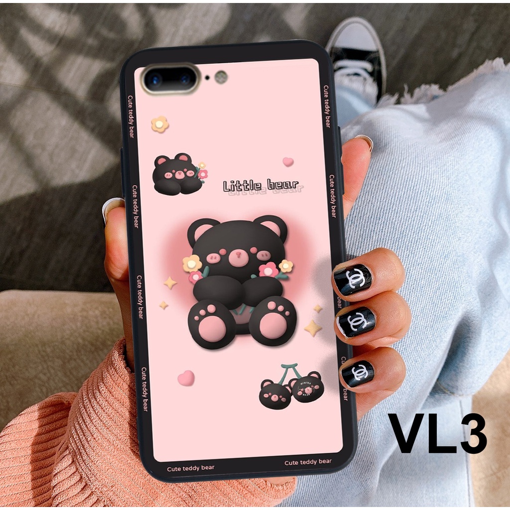 ỐP LƯNG IPHONE 7 PLUS/8PLUS ỐP TPU VIỀN VUÔNG IN HÌNH CUTE, DỄ THƯƠNG VÀ ĐÁNG YÊU MỚI NHẤT GLSHOP