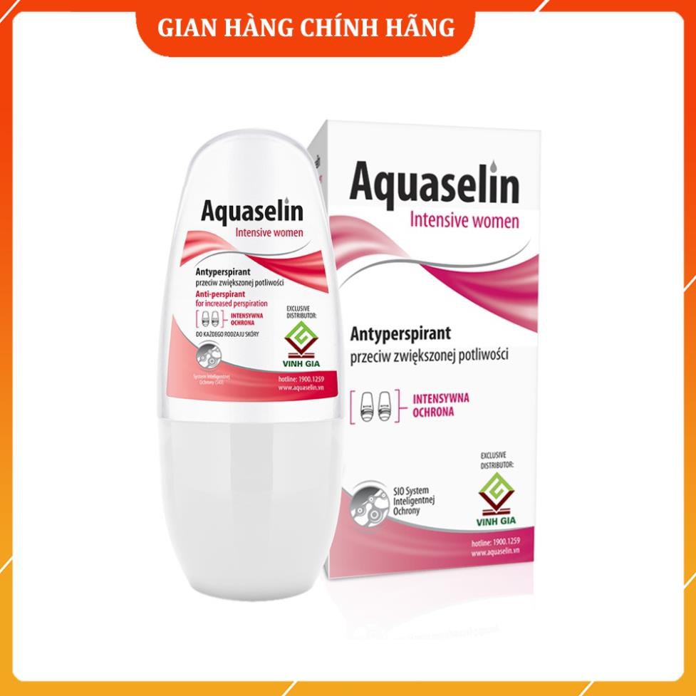 Lăn Nách Khử Mùi Aquaselin Intensive Women Cho Nữ