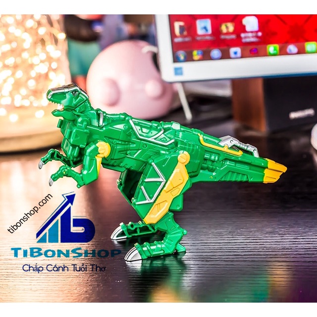 Hộp Robot lắp ráp biến hình siêu nhân điện long Kyoryuger