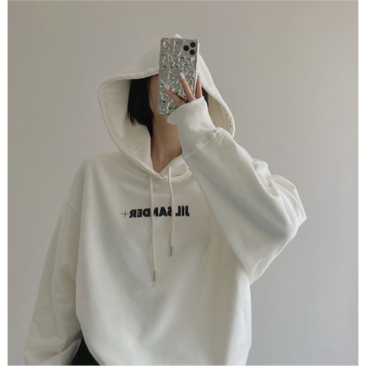 áo hoodie nữ form rộng nỉ bông cotton có mũ siêu xinh, hoodie unisex nữ form rộng cá tính- UNA06