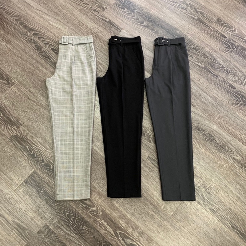 Quần âu kèm belt