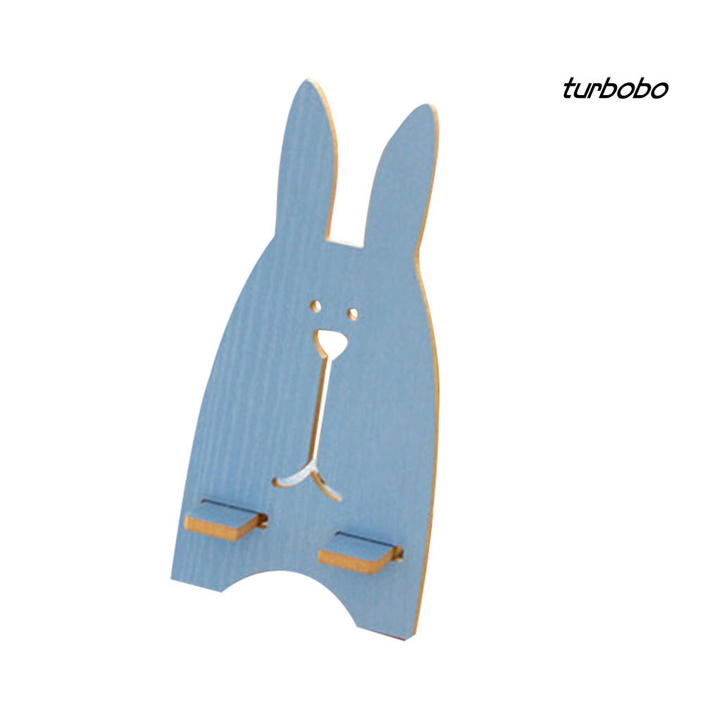 Giá đỡ điện thoại bằng gỗ để bàn xinh xắn