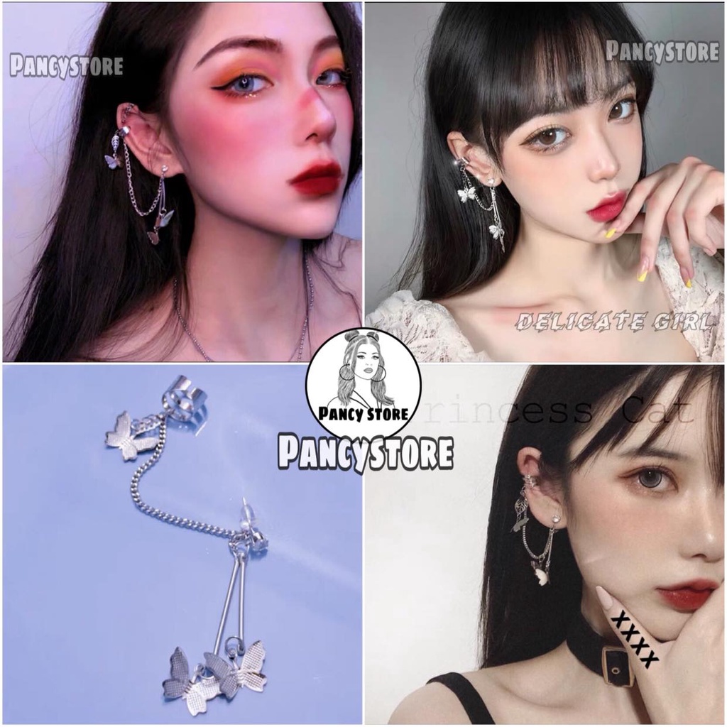 khuyên tai và kẹp vành tai hình bướm