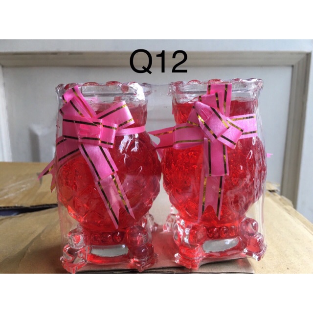 Đèn cầy ly - Q12 (hộp 6 cặp)