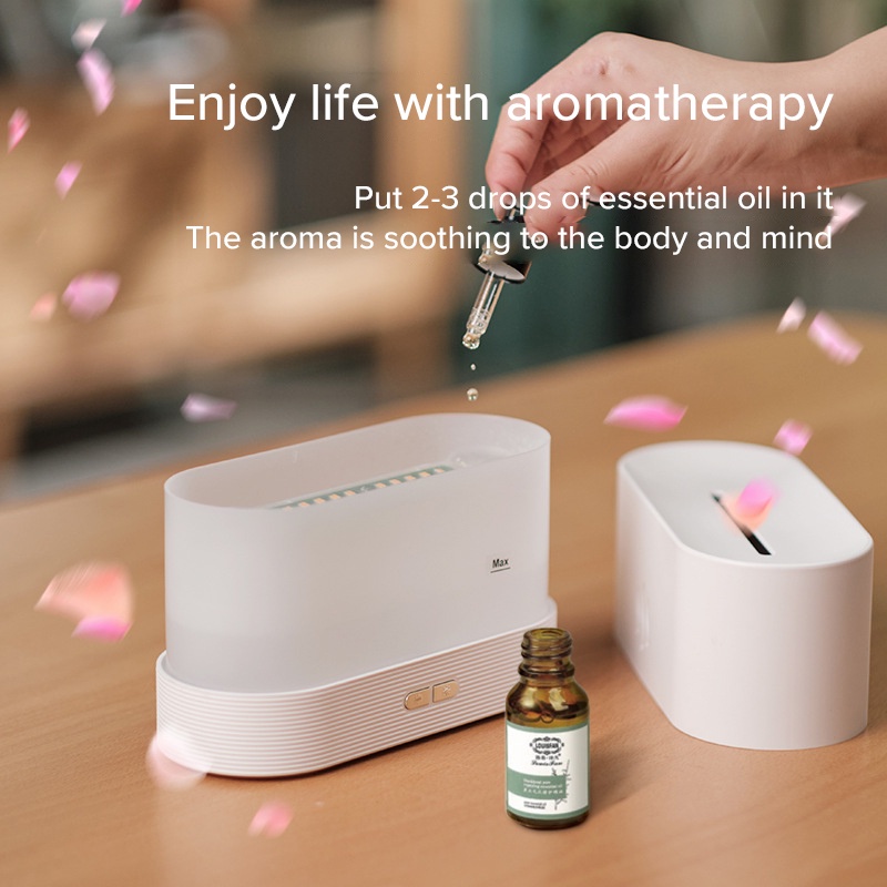 Máy khuếch tán tinh dầu cấp ẩm JOYOUNG tạo hình ngọn lửa cắm USB JOY172