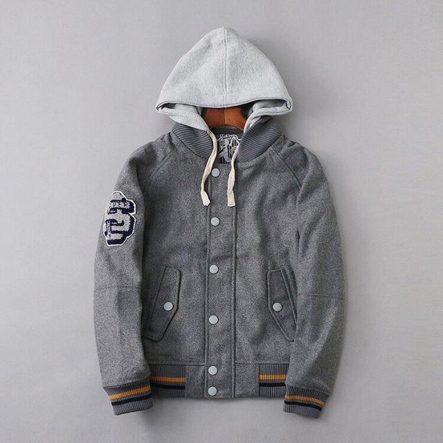 Áo dạ Superdy Unisex Laguage Baseball