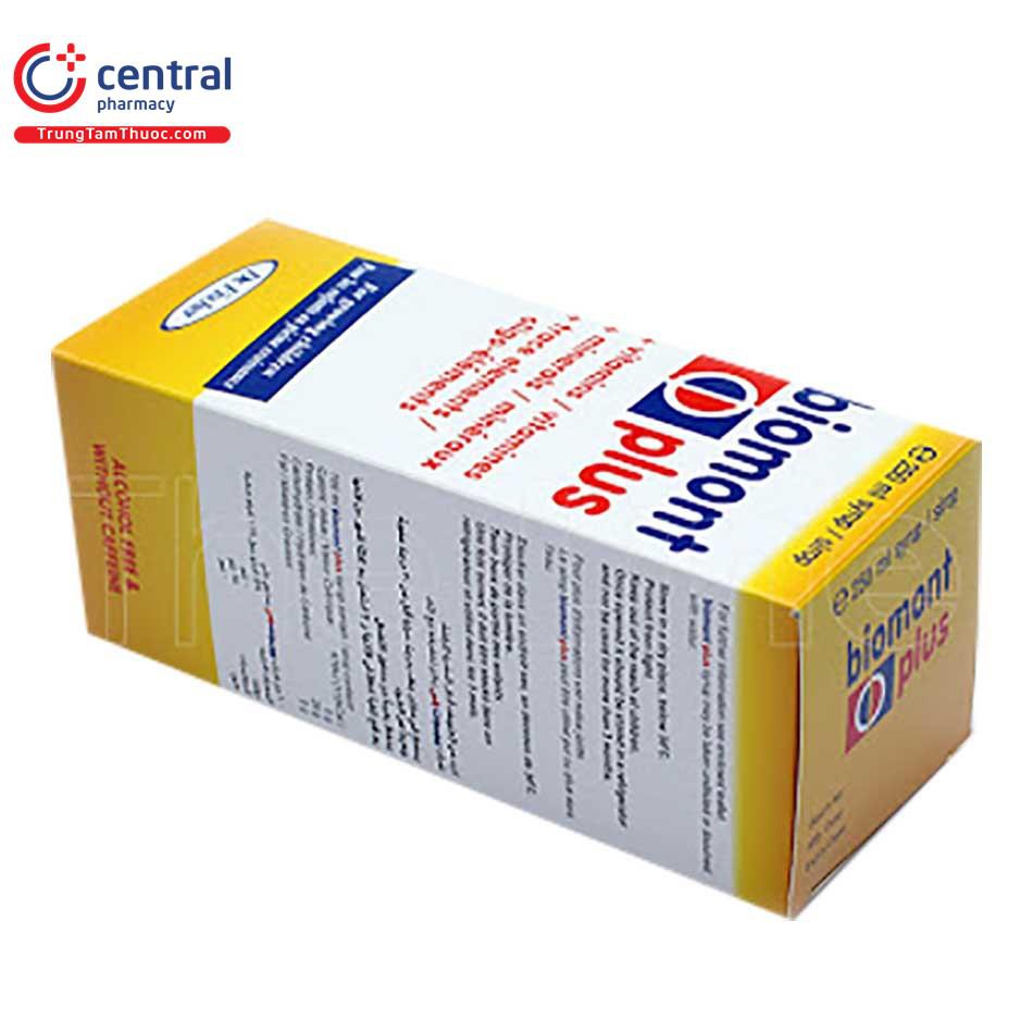 Biomont Plus Chai 250 ML - Bổ sung vitamin và khoáng chất cho trẻ em đang phát triển.
