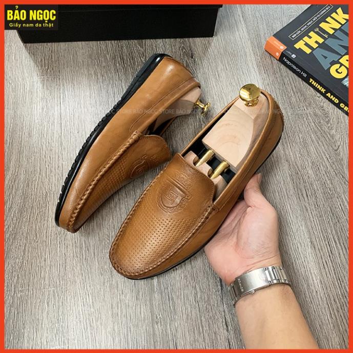 5 NGÀY TRI ÂN GIÁ SỐC GIÀY MỌI NAM 💝 GIÀY LƯỜI NAM CHẤT DA BÒ MỀM 100% 💥 ĐẾ CAO SU ĐÚC CỰC CHẮC CHẮN ✅ MÃ M5689 VBJ