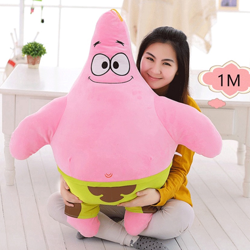 Thú Nhồi Bông Hình Bọt Biển Hoạt Hình Cho Bé 40-100cm