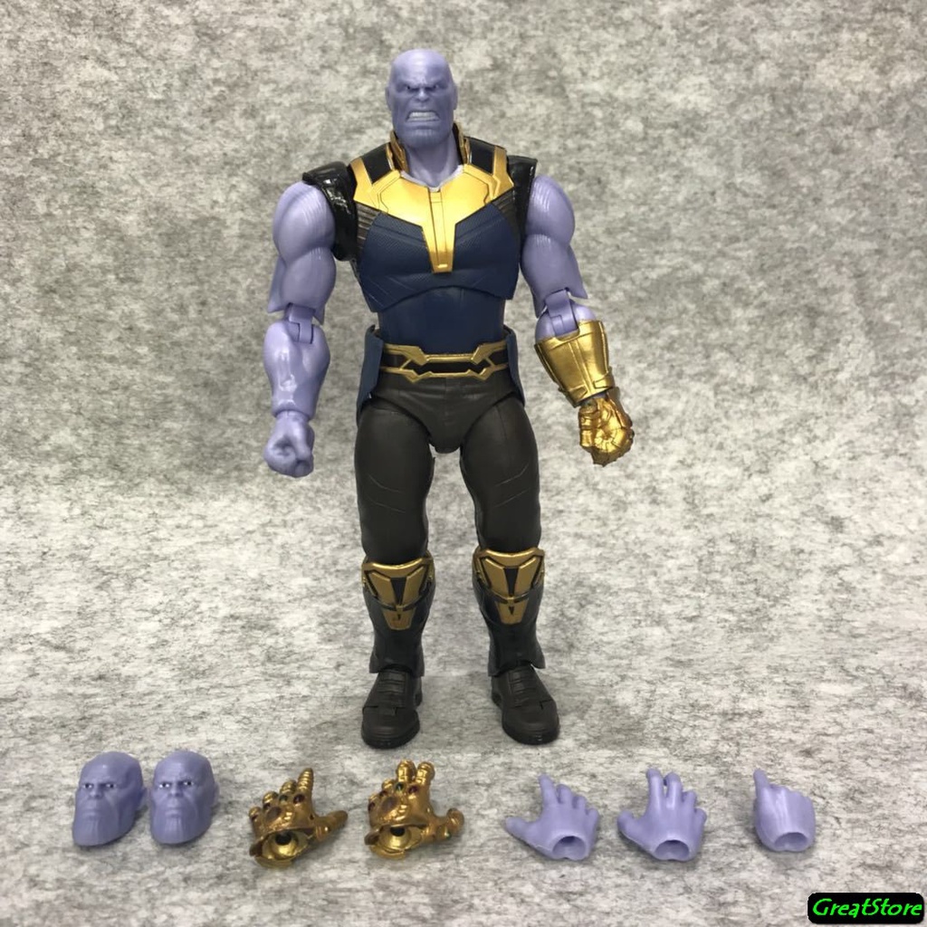 Mô hình Thanos trong Avengers Infinity war 1:12 Action Figure 18cm