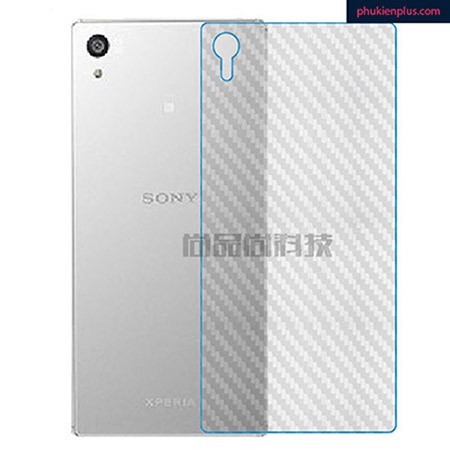 Miếng dán vân Carbon mặt lưng cho Sony Xperia C3, C4, C5