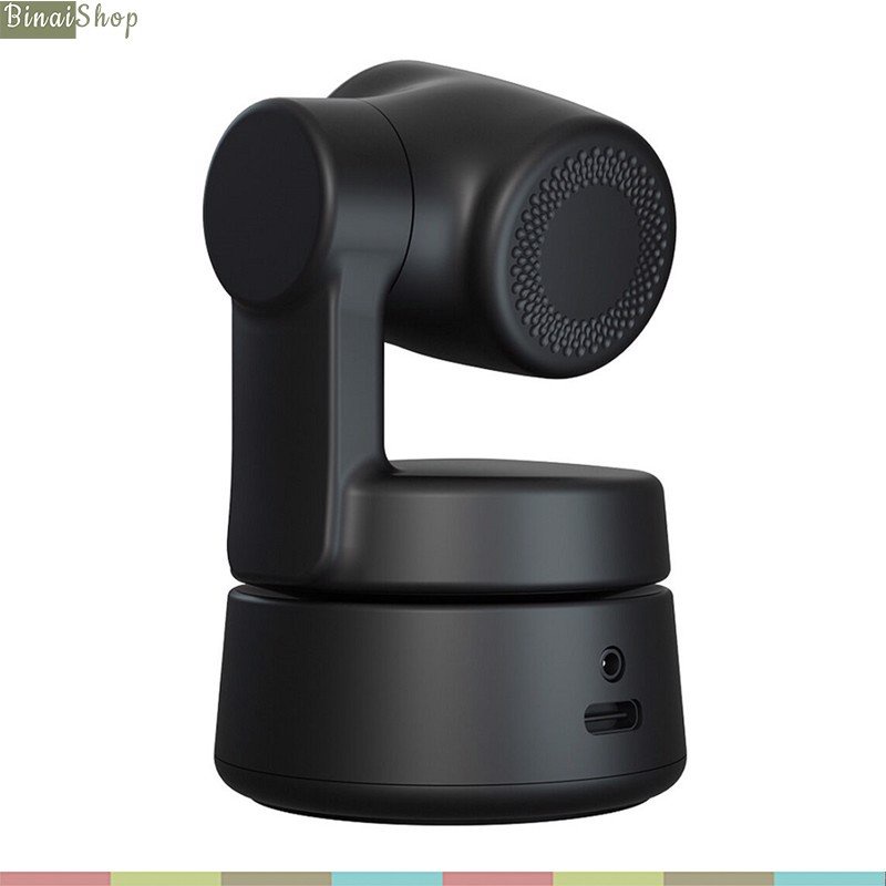 OBSBOT Tiny - Webcam Máy Tính Góc Rộng 90°, Phân Giải HD1080, Zoom 2x, Tích Hợp AI Điều Khiển Cử Chỉ Tay