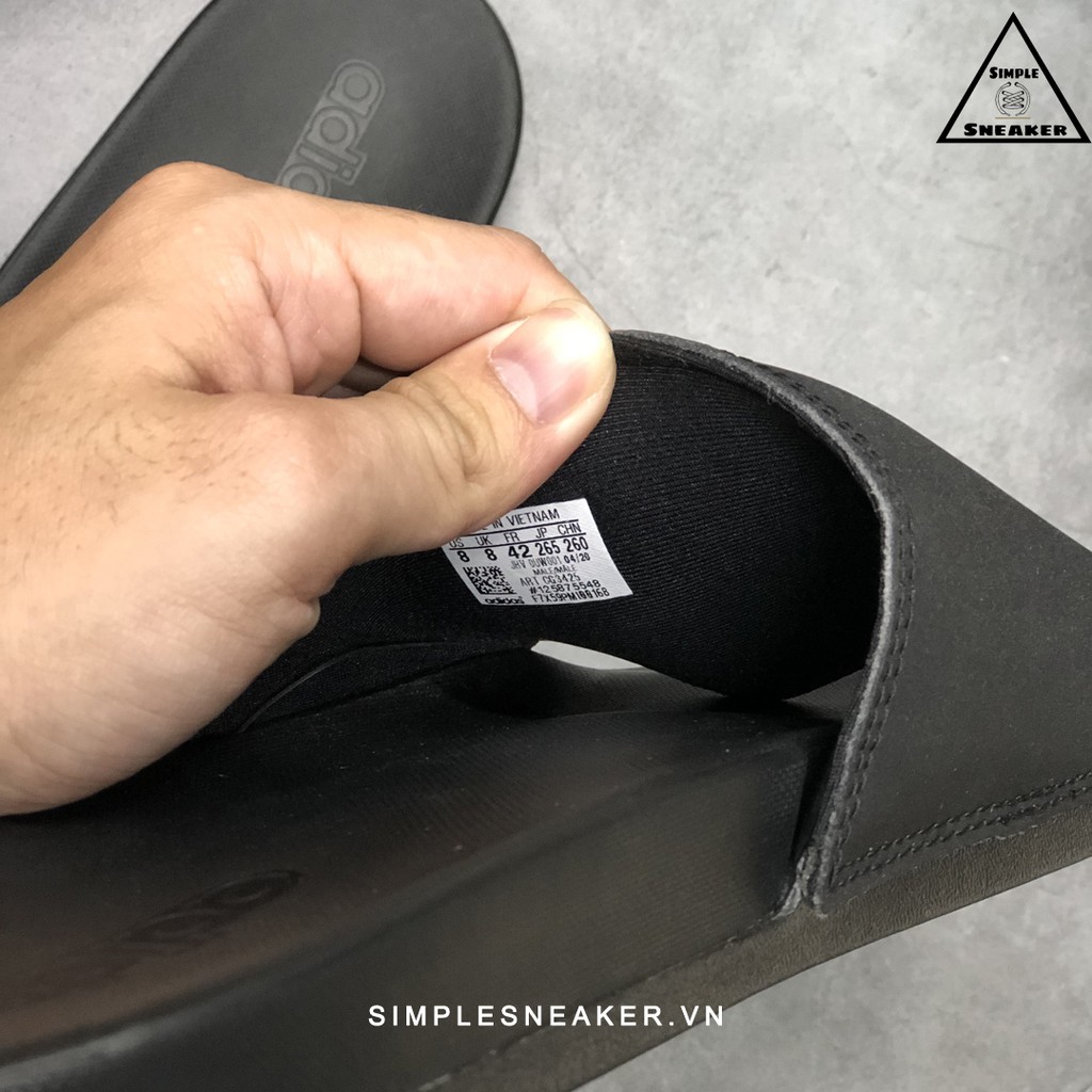 Dép Adidas Chính Hãng FREESHIP Dép Thể Thao Quai Ngang Đế Mềm - Adidas Comfort Slides Nam Chuẩn Auth - CG3425