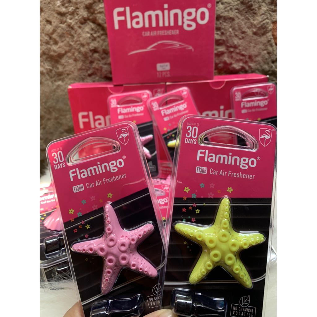 Khánh Thơm Ghim Cửa Gió Điều Hòa Khử Mùi Hôi Ô Tô Flamingo F1300H