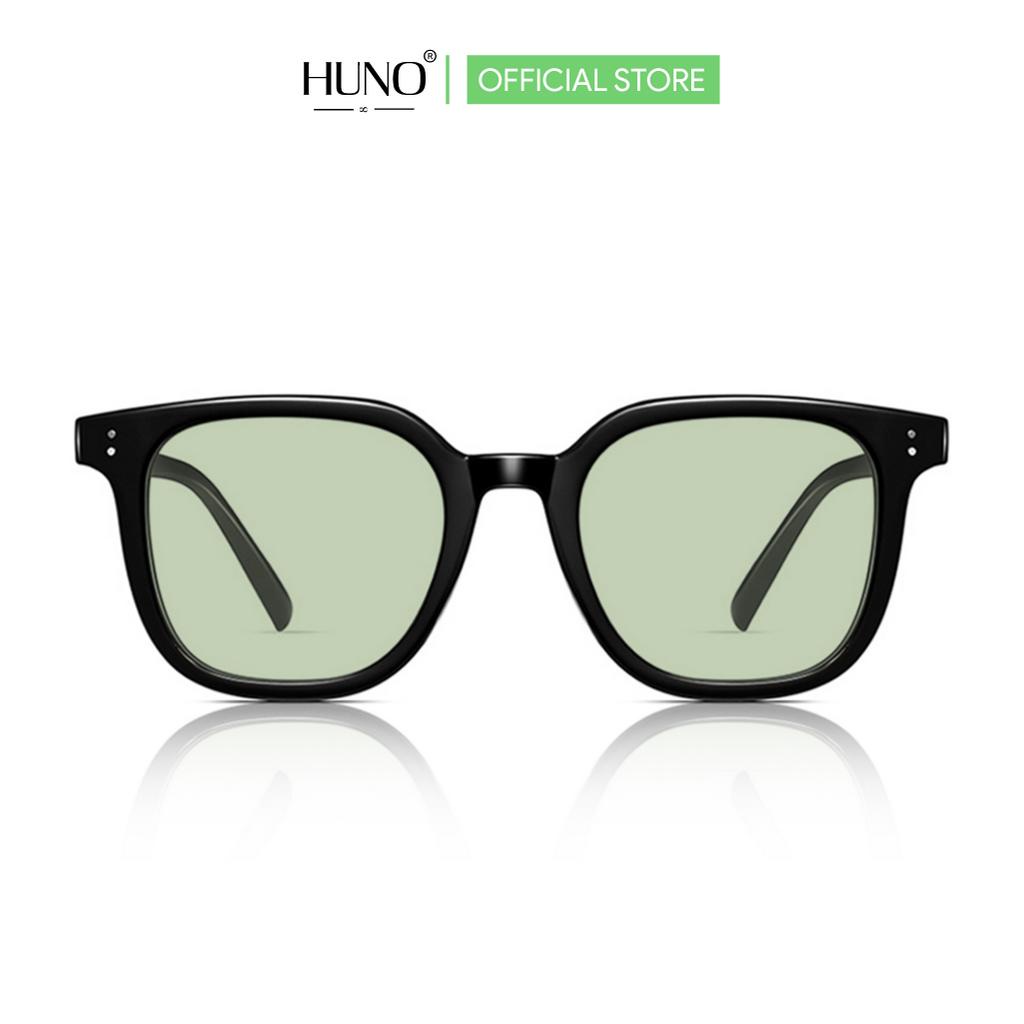 Kính râm nam nữ HUNO được thiết kế hai chấm HOT TREND 2023 với gang màu cá tính siêu đẹp - KR42