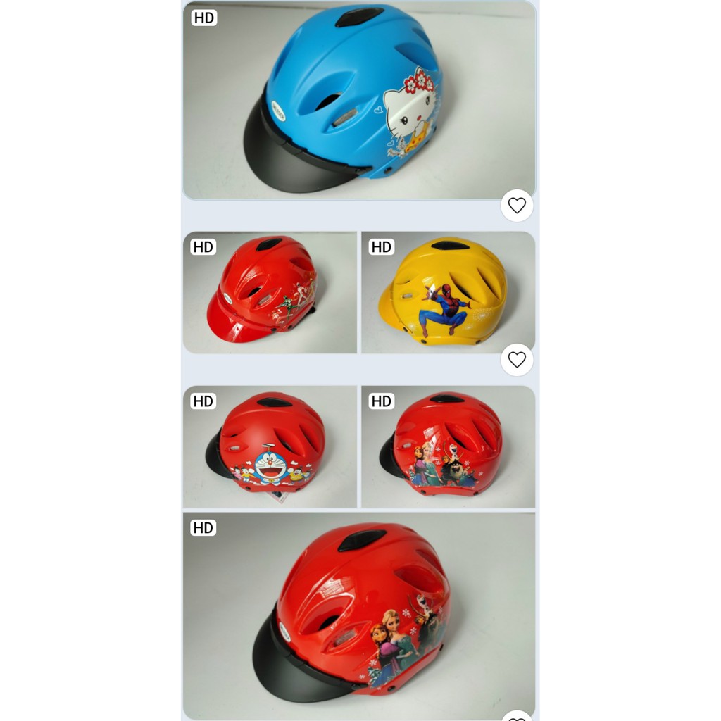 Mũ bảo hiểm trẻ em nhẹ bền giá tốt_MÀU SẮC NGẪU NHIÊN HOẶC INBOX CHỌN MÀU