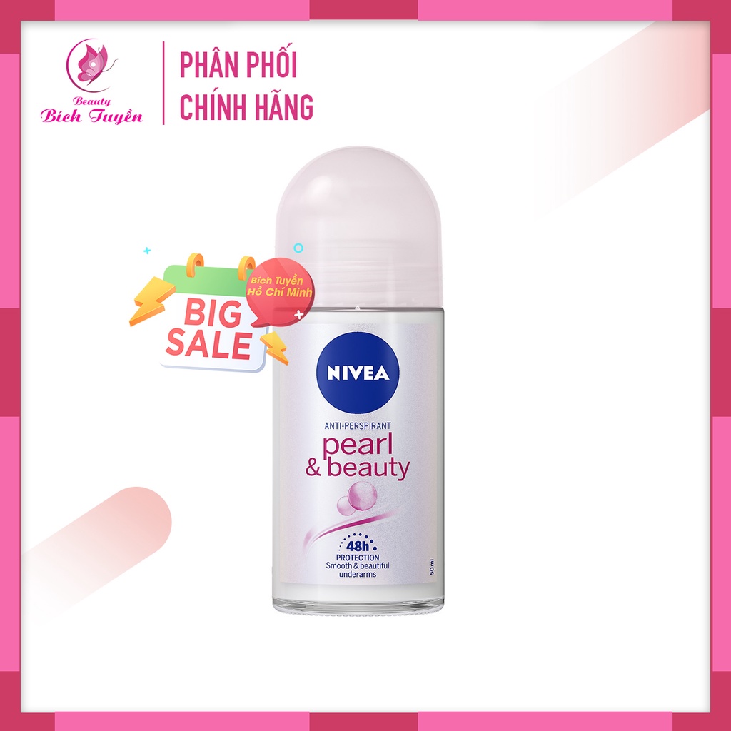 Lăn Khử Mùi NIVEA Pearl&amp;Beauty Quyến Rũ Bảo Vệ 48h 25ml