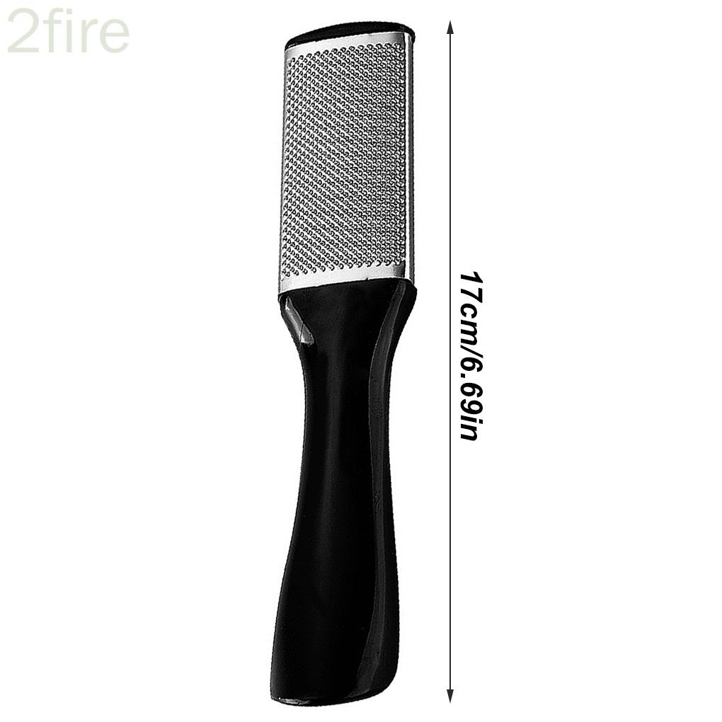 Thanh chà gót chân bằng thép không gỉ với tay cầm nhựa linh hoạt đa năng