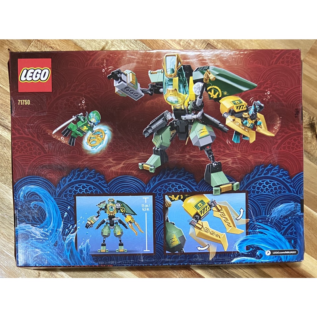 71750 LEGO Ninjago Seabound Lloyd's Hydro Mech - Chiến giáp Hydro của Lloyd