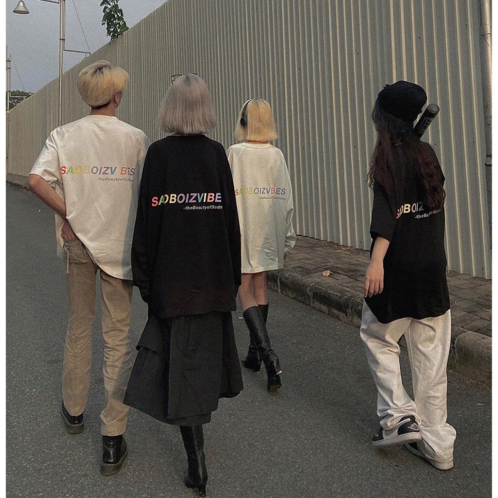 Áo Thun SADBOIZVIBES Member Cry Chính Hãng , Tee Sadboizaintcry Local Brand Màu Đen Nam Nữ Unisex fCat SHOP