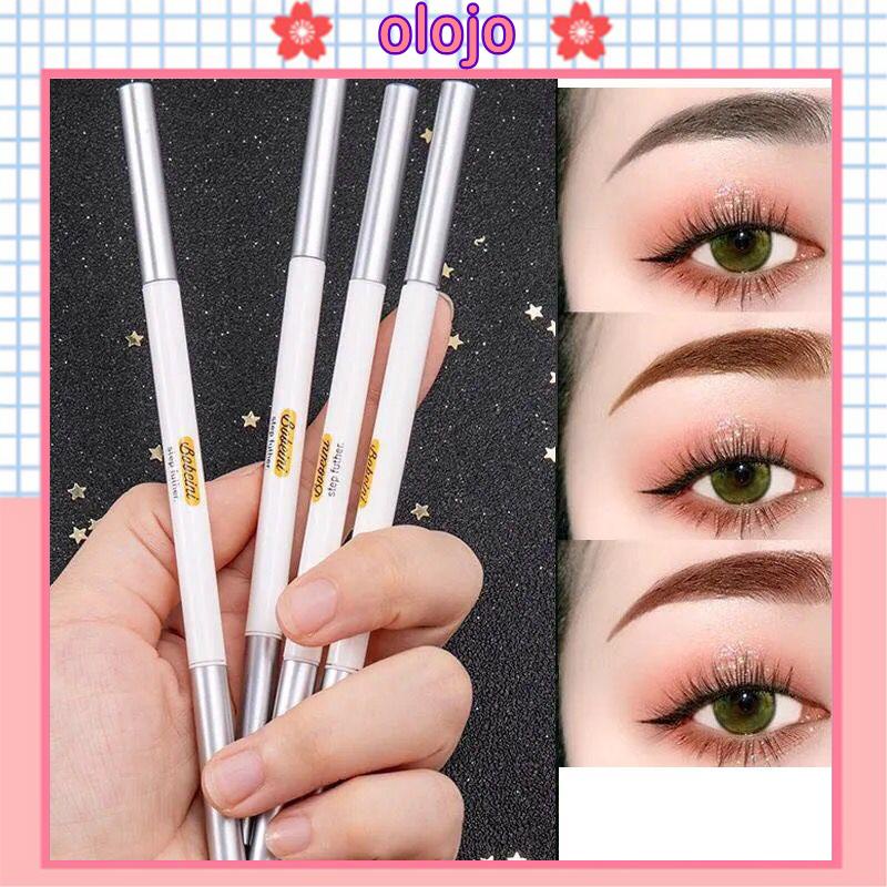 ⚜️Chì Kẻ Mày Hai Đầu Siêu Mỏng Kháng Nước Chống Mồ Hôi Lâu Trôi Không Lem