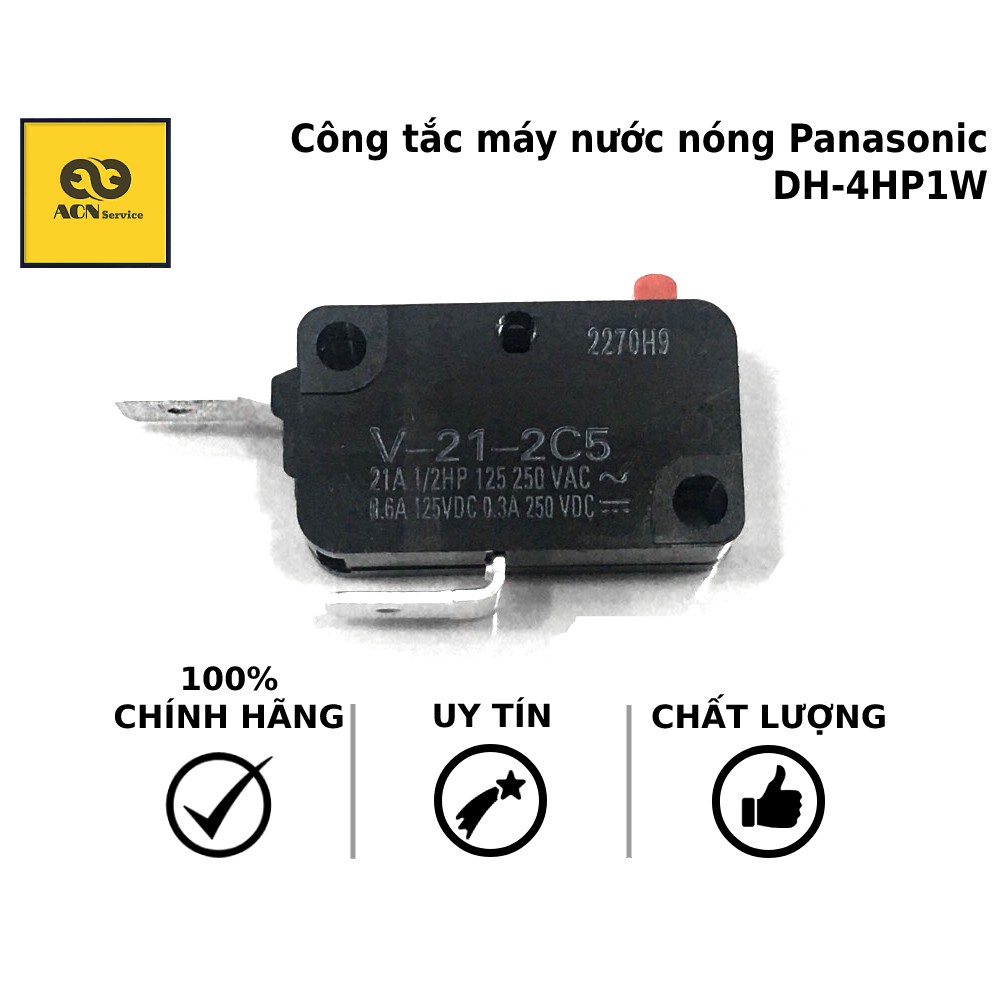 Công tắc máy nước nóng Panasonic Model - DH-4HP1M, DH-4HP1W