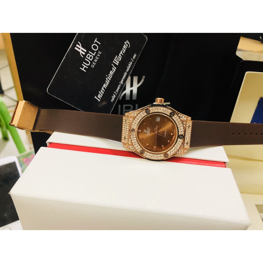 Đồng hồ nữ HubL0T - Brown 32mm
