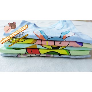 [Siêu Rẻ] Set 5 Áo Catter cài vai ( vải trải kỹ 100% cotton )