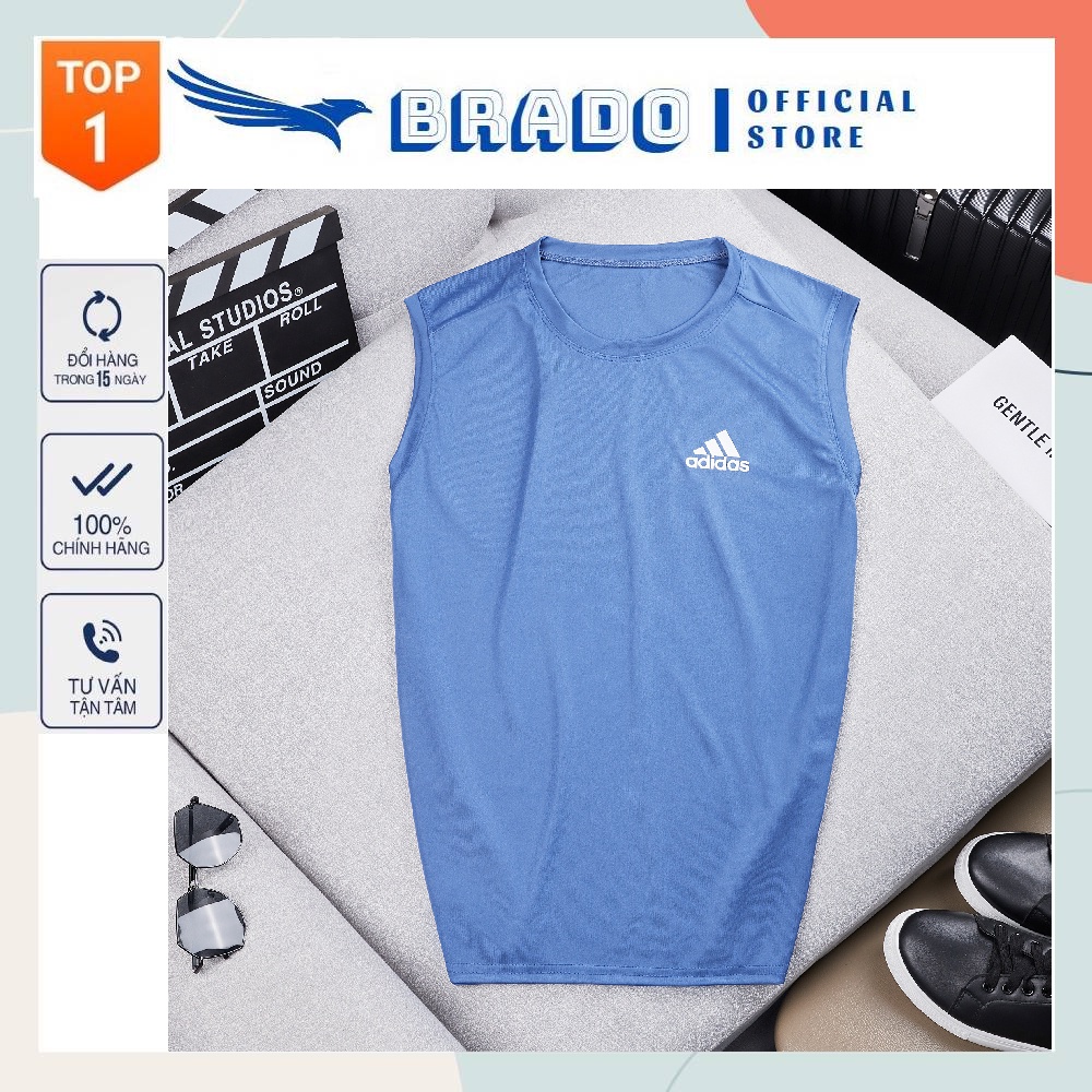 Áo Ba Lỗ Sát Nách Nam 𝐀 𝐃𝐈𝐃𝐀𝐒 Tập Gym Thể Thao Cao Cấp Thoáng Mát, Chất Vải Chuyên Thể Thao Cotton Thái Co Giãn Cao Cấp