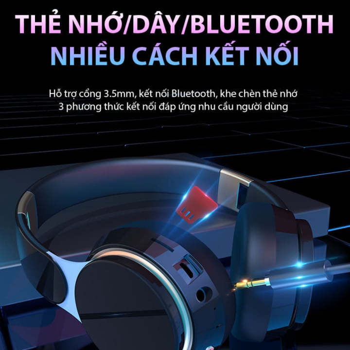 Tai Nghe Bluetooth Xbass T7 Có Mic Hỗ Trợ Học Tập, Giải Trí, Mẫu Tai nghe Chụp Tai Bluetooth Thể Thao, Nghe Nhạc Cực Hay